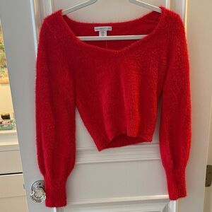 Sincerely Jules Vibrant Red Women's Sweater
